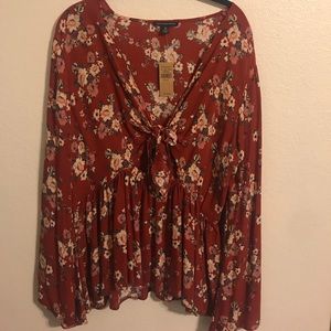 Floral top from American Eagle